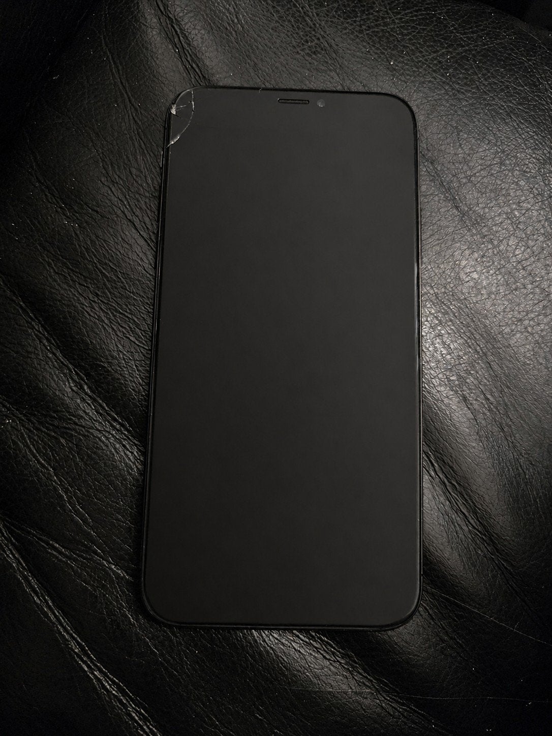 iPhone XS - Werkt perfect, barsten achterkant, Gebruikt, Zwart, IPhone XS, Ophalen of Verzenden