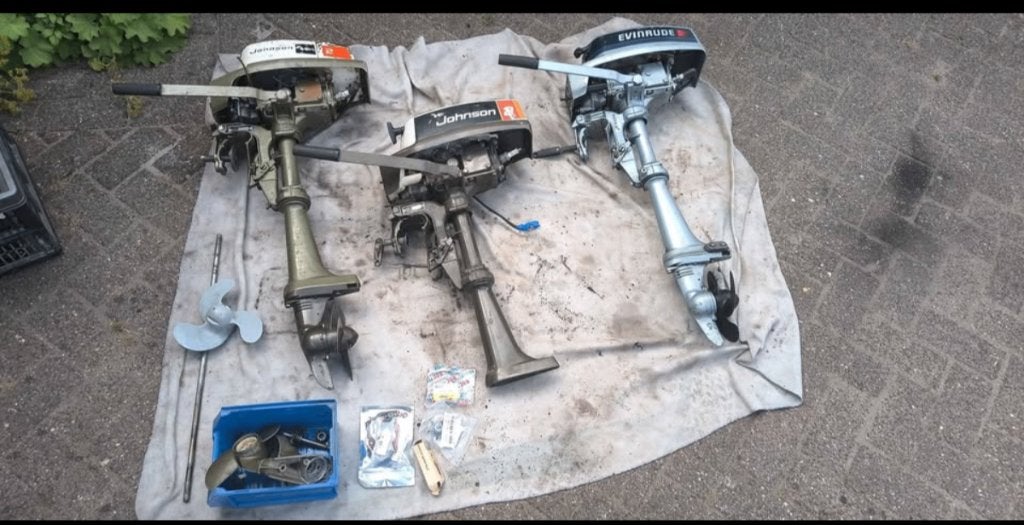 Johnson 2pk set, Ophalen, Gebruikt, Motor en Techniek, Zeilboot of Motorboot