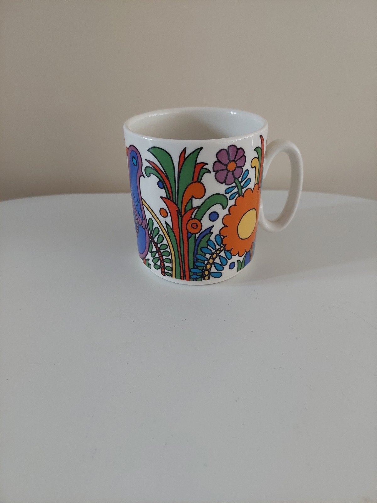 Villeroy&Boch Acapulco beker, Ophalen of Verzenden, Zo goed als nieuw, Porselein