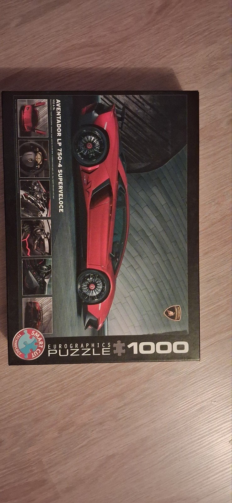 Lamborghini aventador puzzel., Verzenden, 500 t/m 1500 stukjes