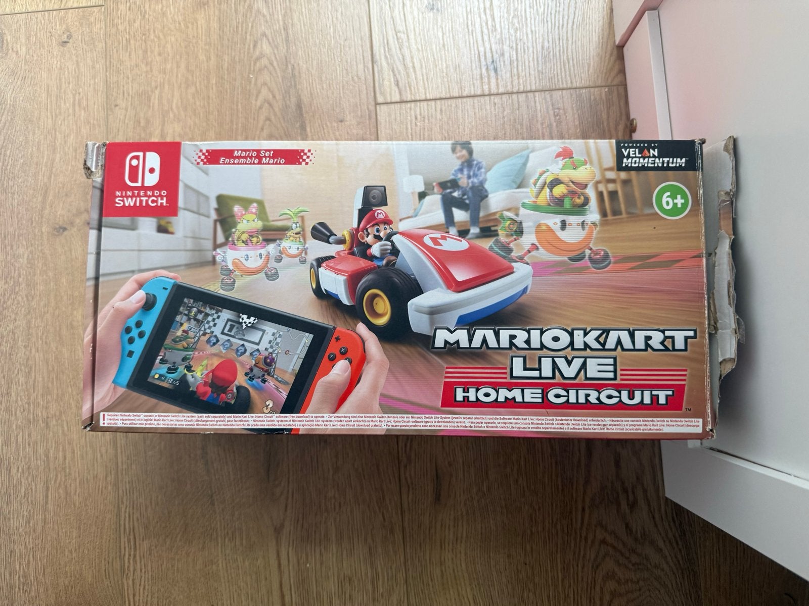 Nintendo Switch Mario Kart Live: Home Circuit Mario Set, Met games, Ophalen of Verzenden, Zo goed als nieuw, Switch Original