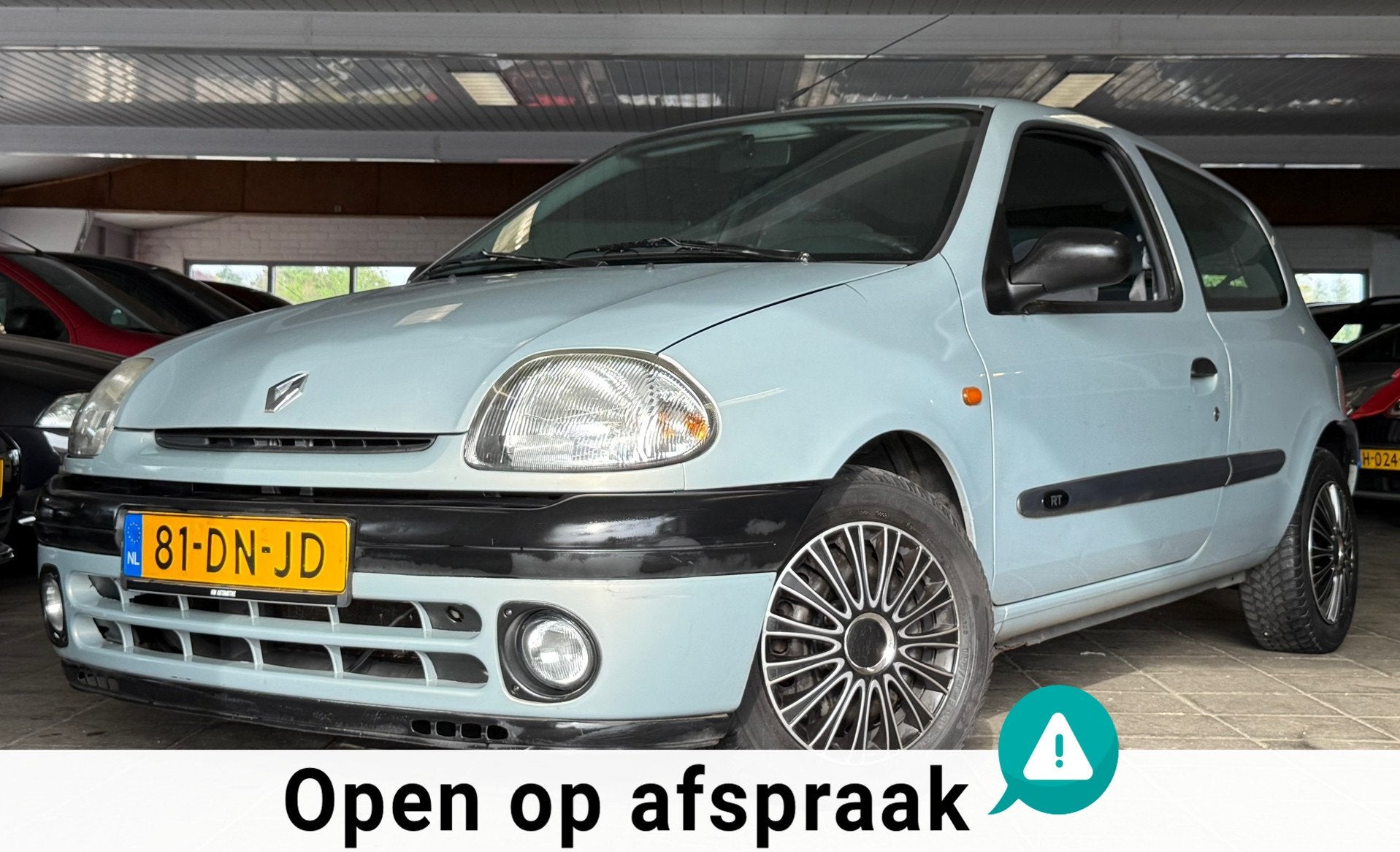 Renault Clio 1.6 RT|NAP|APK06-27|Automaat|Elekramen|Radio|, Stof, Gebruikt, 31 €/maand, Origineel Nederlands