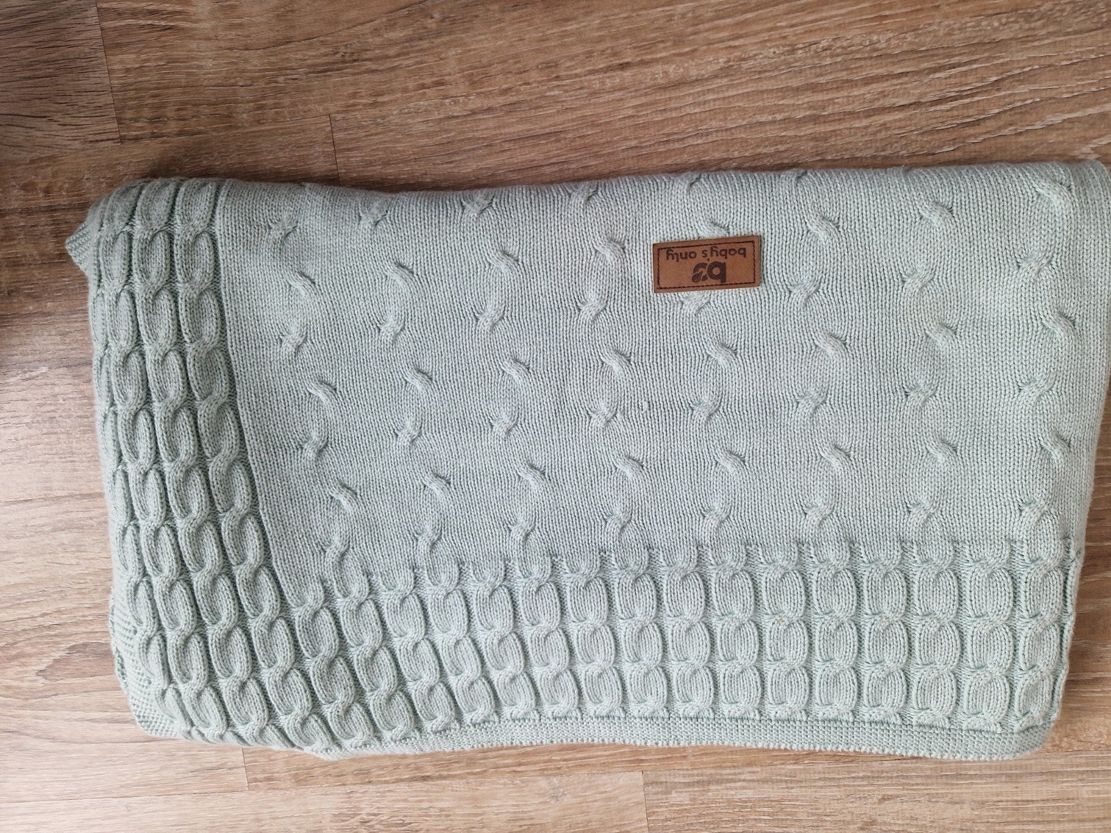 Baby's Only wiegdeken/wagen deken mintgroen 100×135 cm, Groen, Baby's Only, Ophalen of Verzenden, Zo goed als nieuw