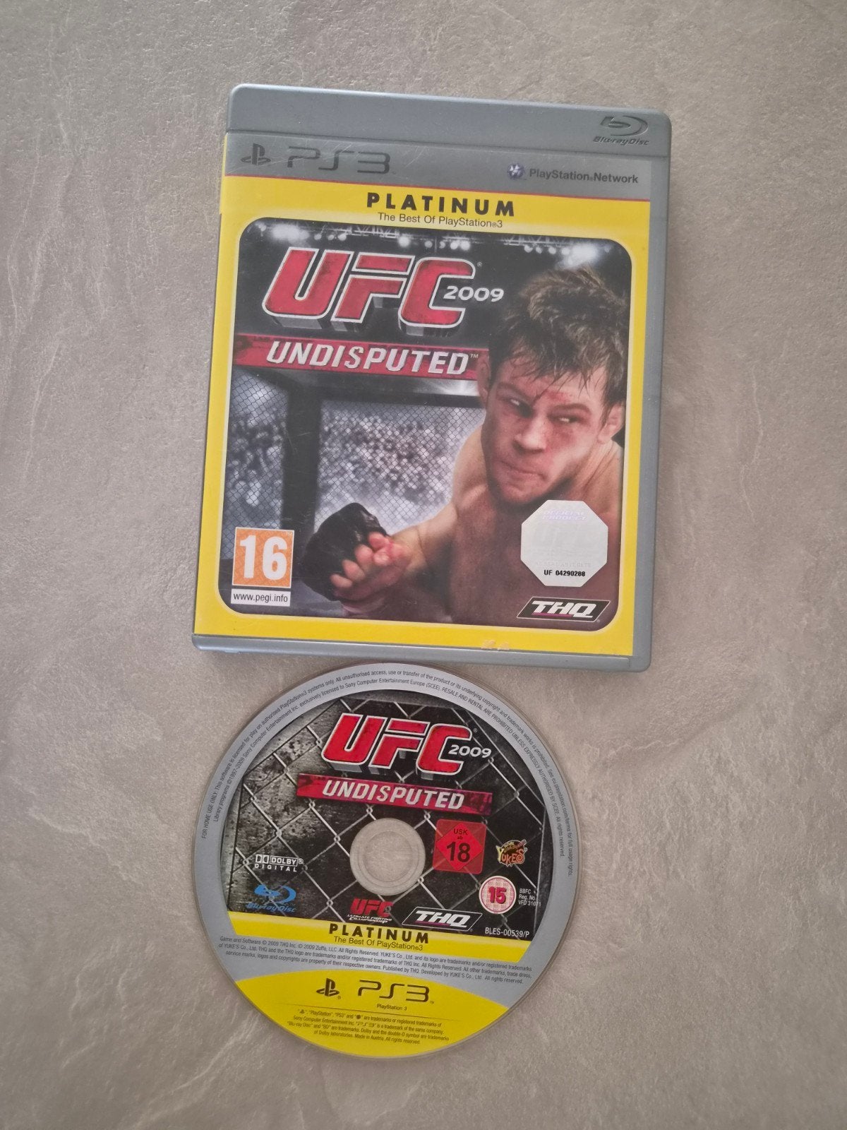 UFC Undisputed 2009 Platinum PS3 - Vechtgame, Ophalen of Verzenden