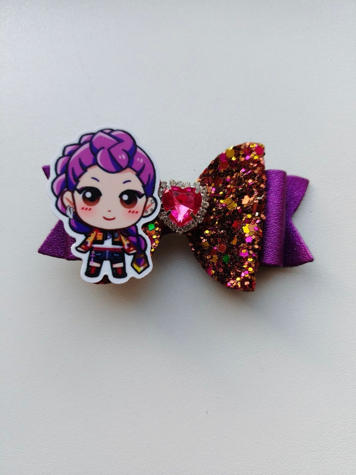 k pop demon hunters haarstrik alligator clip, Ophalen of Verzenden, Nieuw