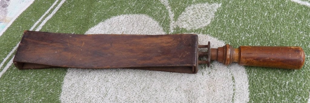 oude scheerriem/ lederen riem, Antiek en Kunst, Ophalen of Verzenden