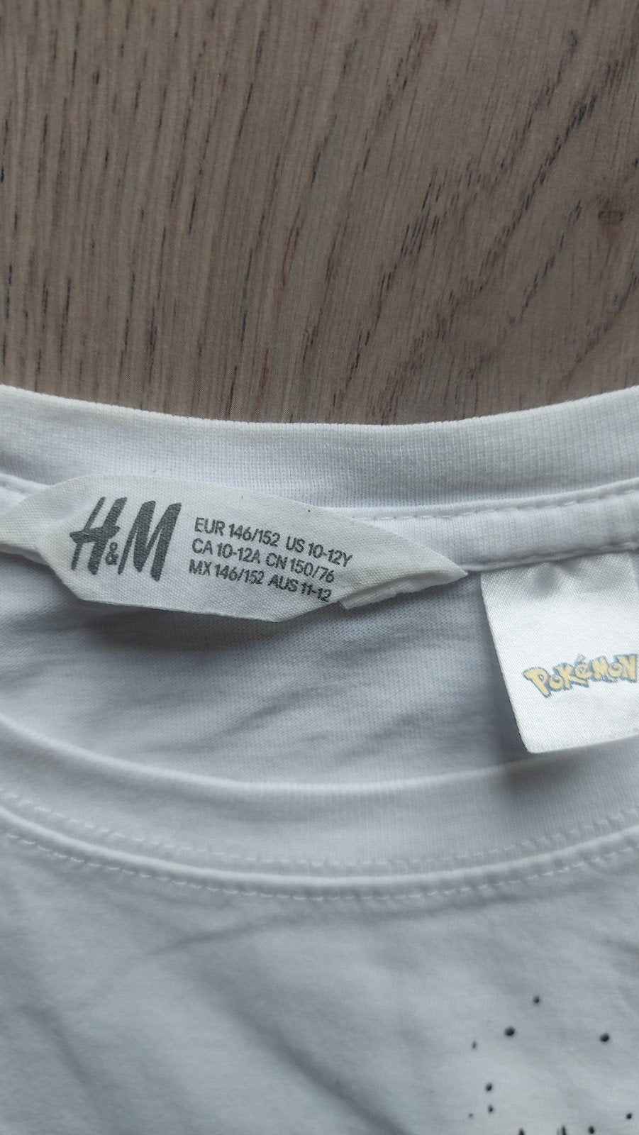 H&M Pokémon Trainer T-shirt maat 146/152, Gebruikt, H&M, Ophalen of Verzenden, Shirt of Longsleeve