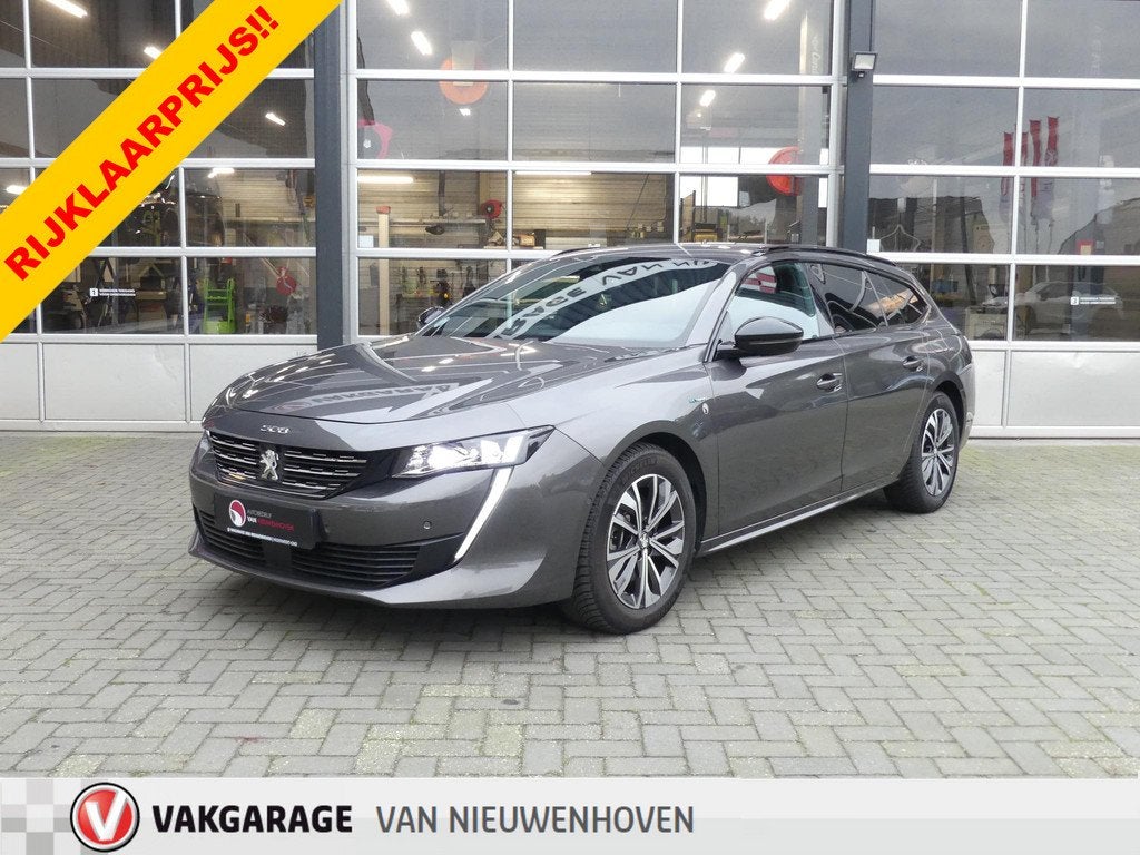 Peugeot 508 SW 1.6 HYbrid Allure Pack Business *t/m 10de bou, Auto's, Peugeot, Bedrijf, Te koop, ABS, Achteruitrijcamera, Adaptive Cruise Control