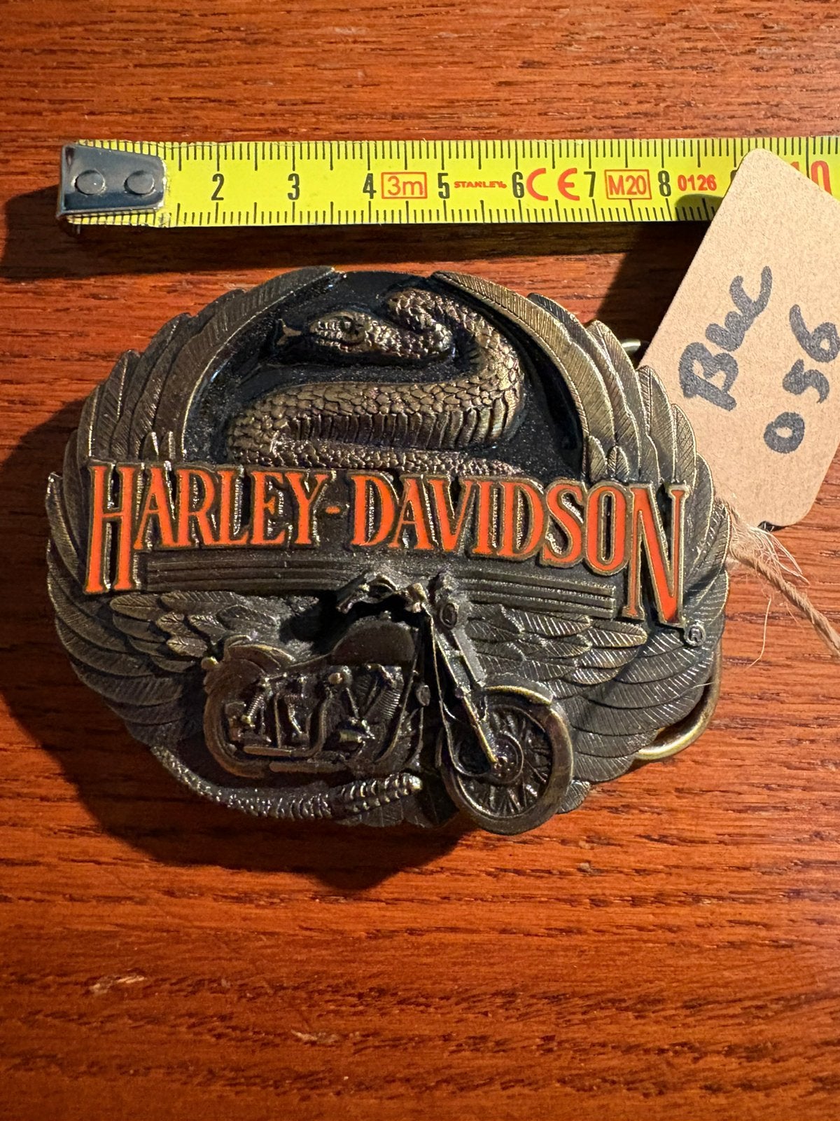 Buckle Riemgesp Harley Davidson incl verz, Overige kleuren, ., Minder dan 95 cm, Ophalen of Verzenden
