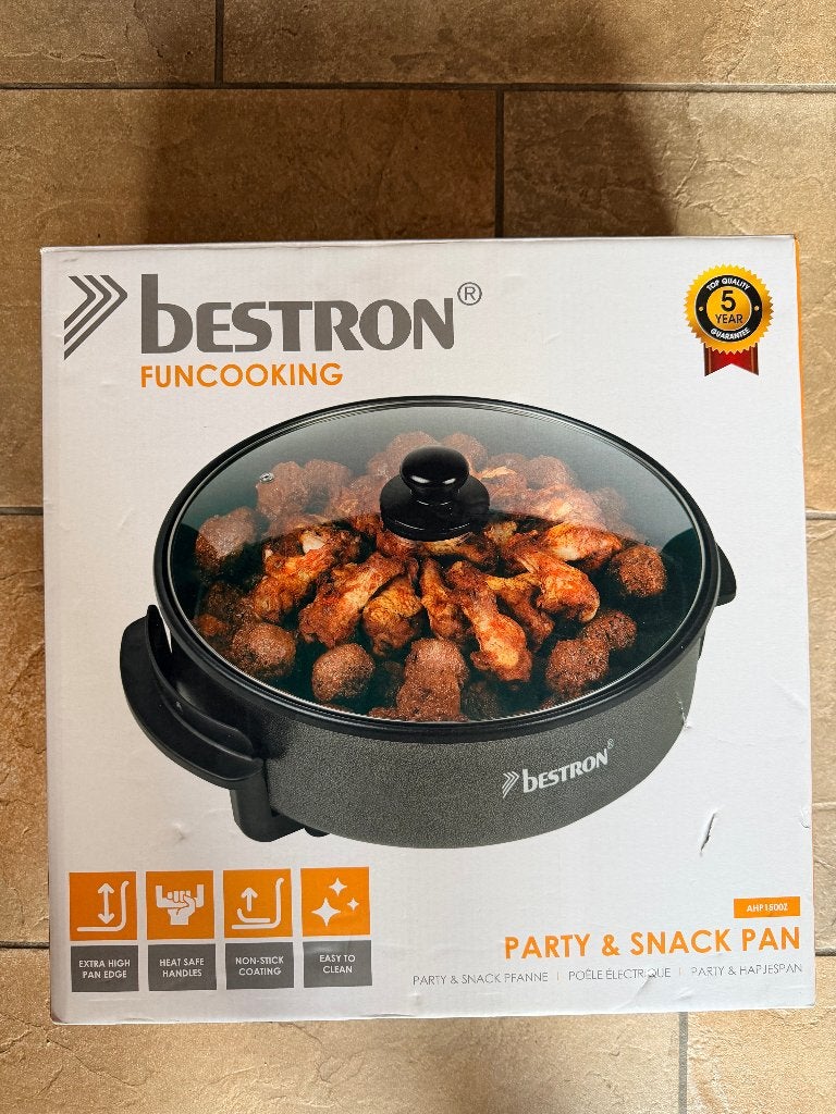 Nieuwe Bestron hapjespan - AHP1500Z, Ophalen of Verzenden, Nieuw