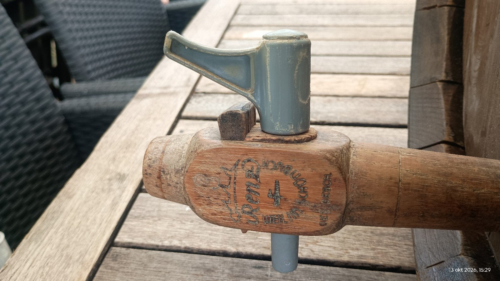 Wijnvat, 150 liter of meer, Ophalen of Verzenden, Hout