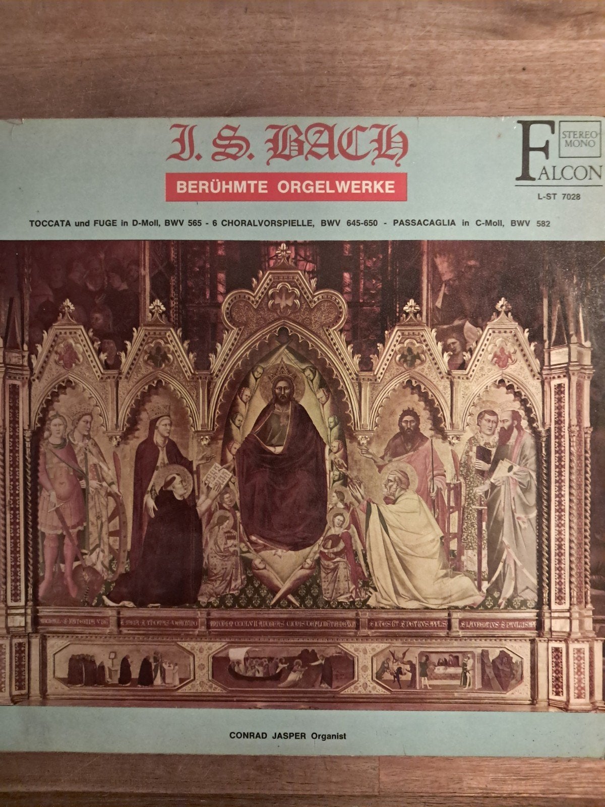 J.S. Bach - Berühmte Orgelwerke (L-ST 7028) LP, LP, Gebruikt, Ophalen of Verzenden, 12 inch