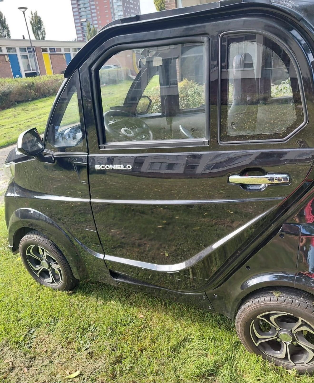 Econelo overdekte scootmobiel nieuwste model met garantie, Diversen, Ophalen, Zo goed als nieuw, 46 km of meer, 16 km/u of meer