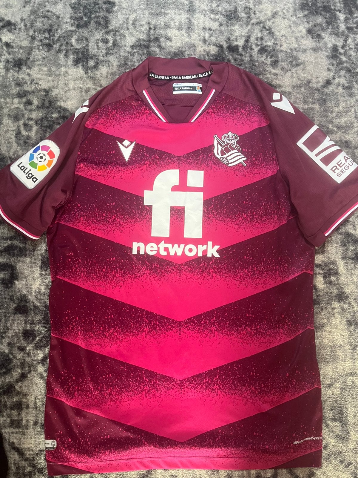Real Sociedad shirt officieel, Maat L, Ophalen of Verzenden, Zo goed als nieuw, Shirt