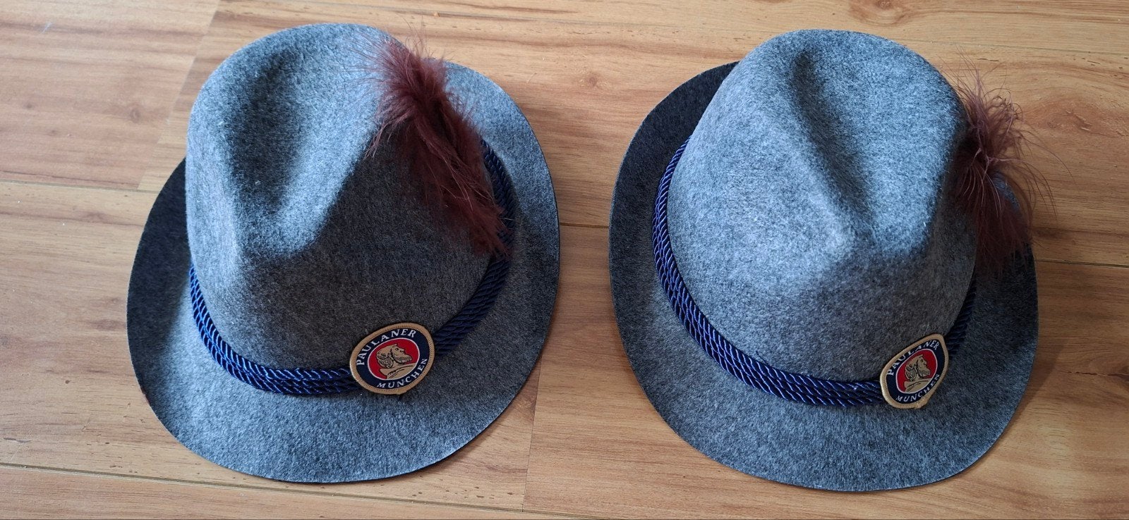 Paulaner Hoed - Oktoberfest Stijl Hoed met Paulaner Logo, Nieuw, Hoed, Paulaner, One size fits all