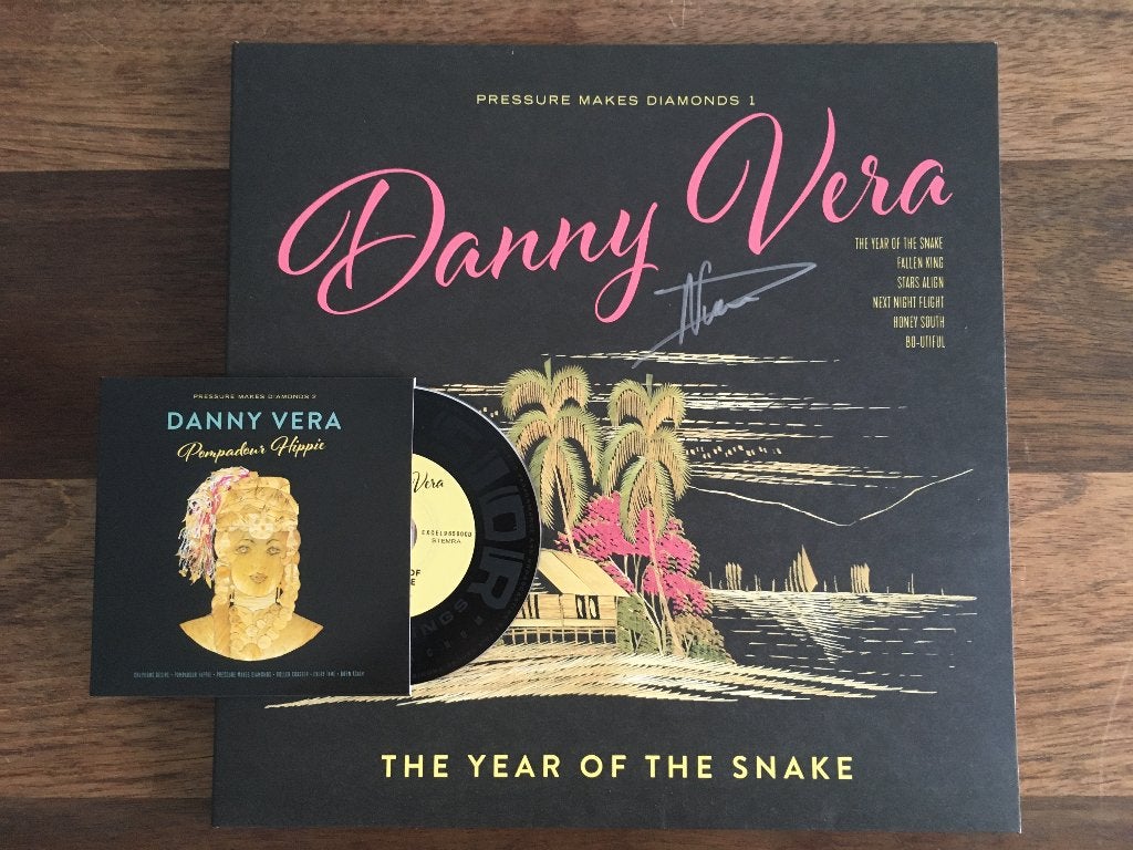 Vinyl LP + Cd Danny Vera Pressure Makes Diamonds 1&2 SIGNED, LP, Pop, Limited edition, Ophalen of Verzenden