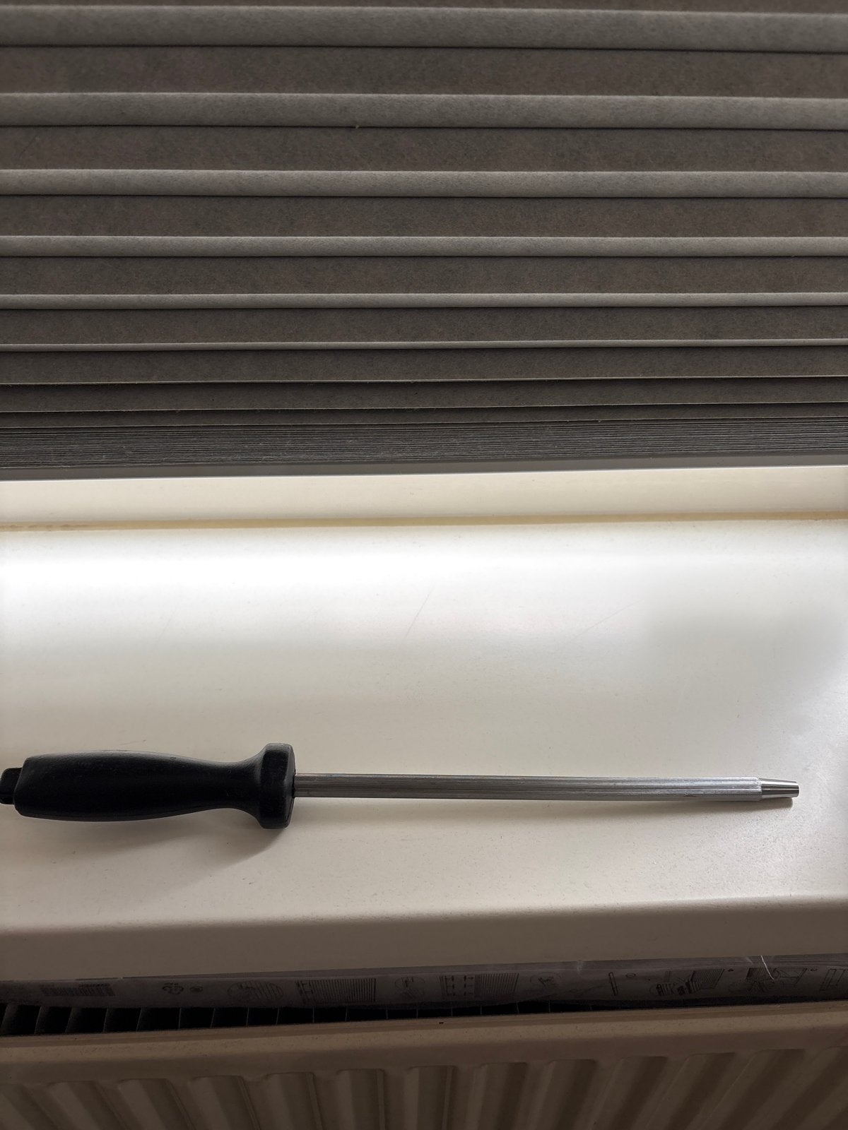 Messenslijper, Ophalen of Verzenden, Gebruikt, Rvs of Chroom