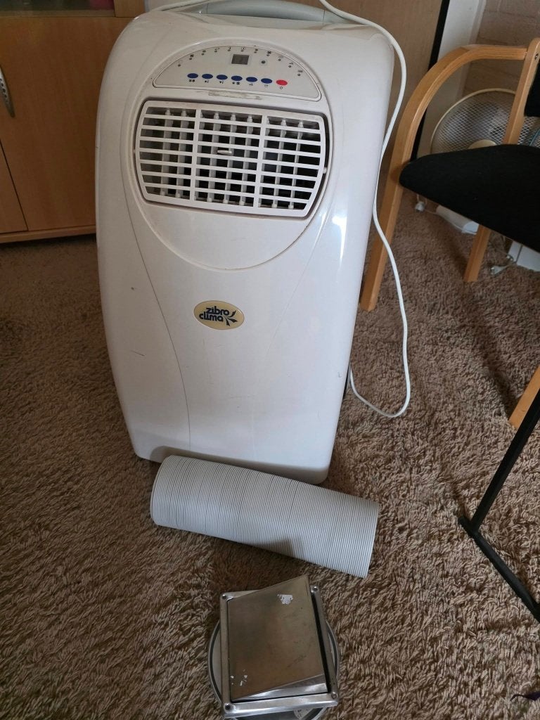 airco van ZIBRO    z.g.a.n., Ophalen, Timer, 3 snelheden of meer, Zo goed als nieuw