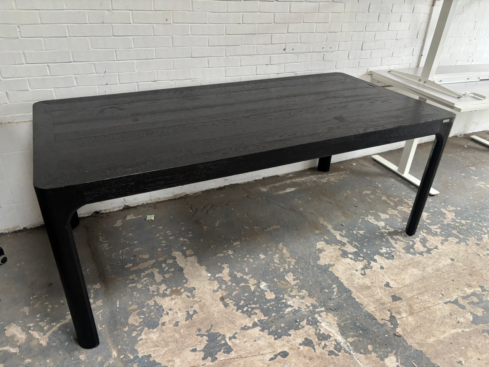 Goossens eettafel - 100x200x78H, 1025xe, 200 cm of meer, Zo goed als nieuw, Re