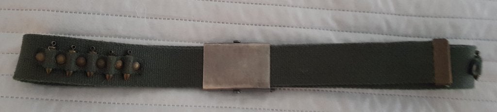 Damesriem leger riem groen maat 34 36 38 buckle gesp riemen, Verzenden, Gedragen, Overige kleuren, Losse buckle of gesp