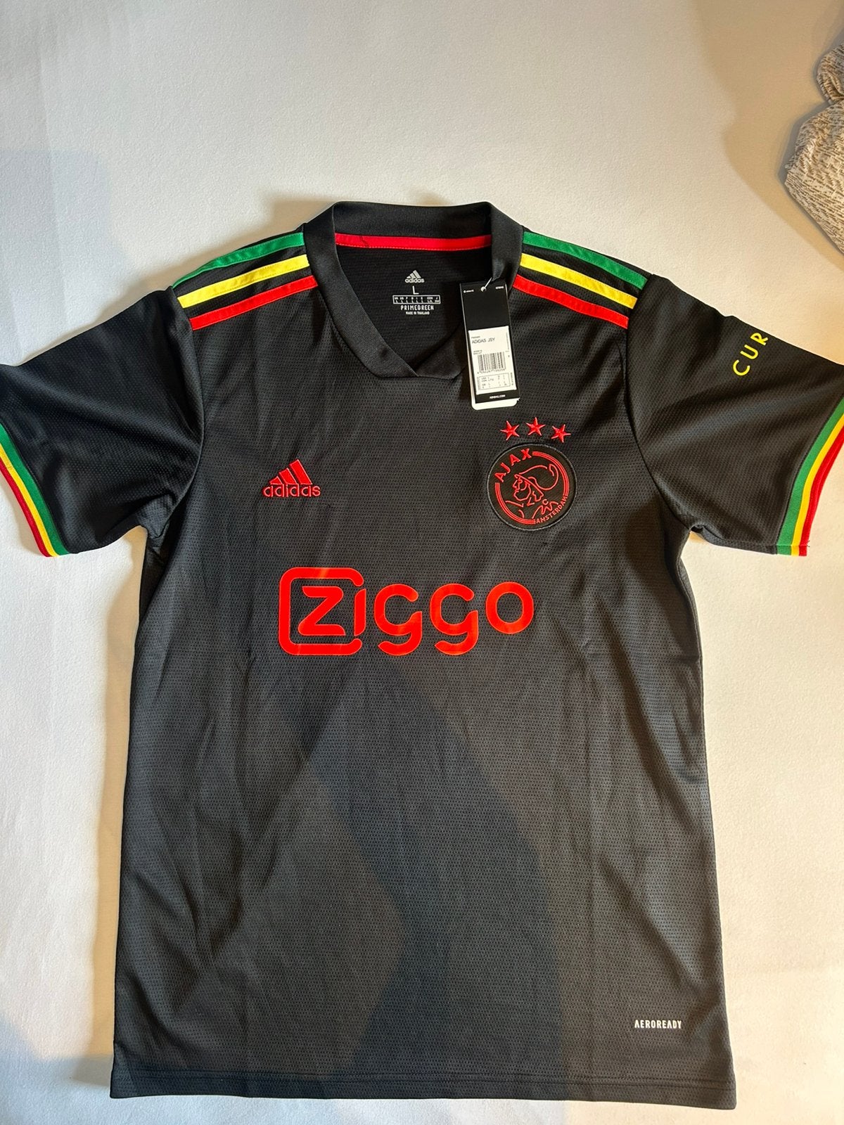 Ajax rasta 2021/2022 3e tenue maat M/L, Maat M, Ophalen of Verzenden, Nieuw, Shirt