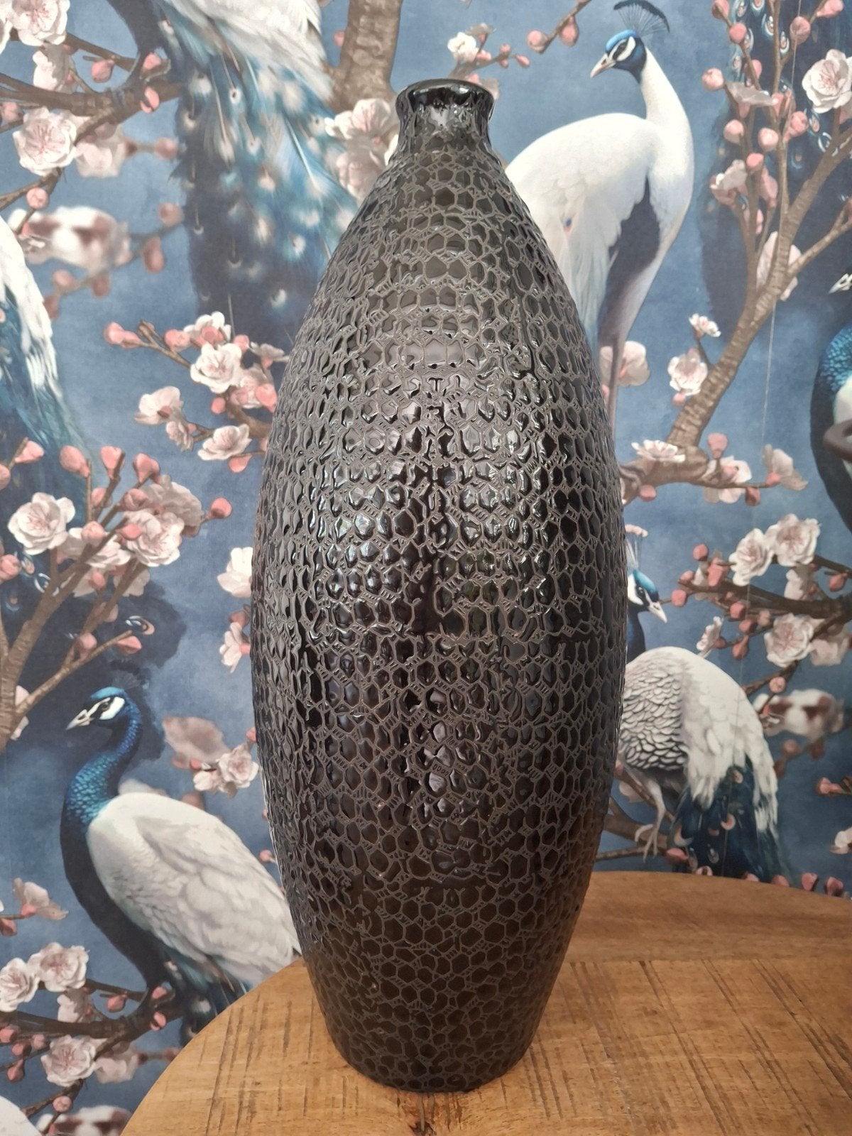 grote zwarte vaas, Ophalen of Verzenden