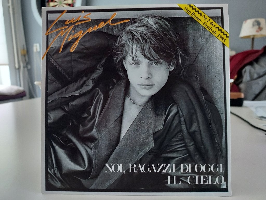 7" Single Luis Miguel - Noi, Ragazzi Di Oggi / Il Cielo, Ophalen of Verzenden, Gebruikt, Pop