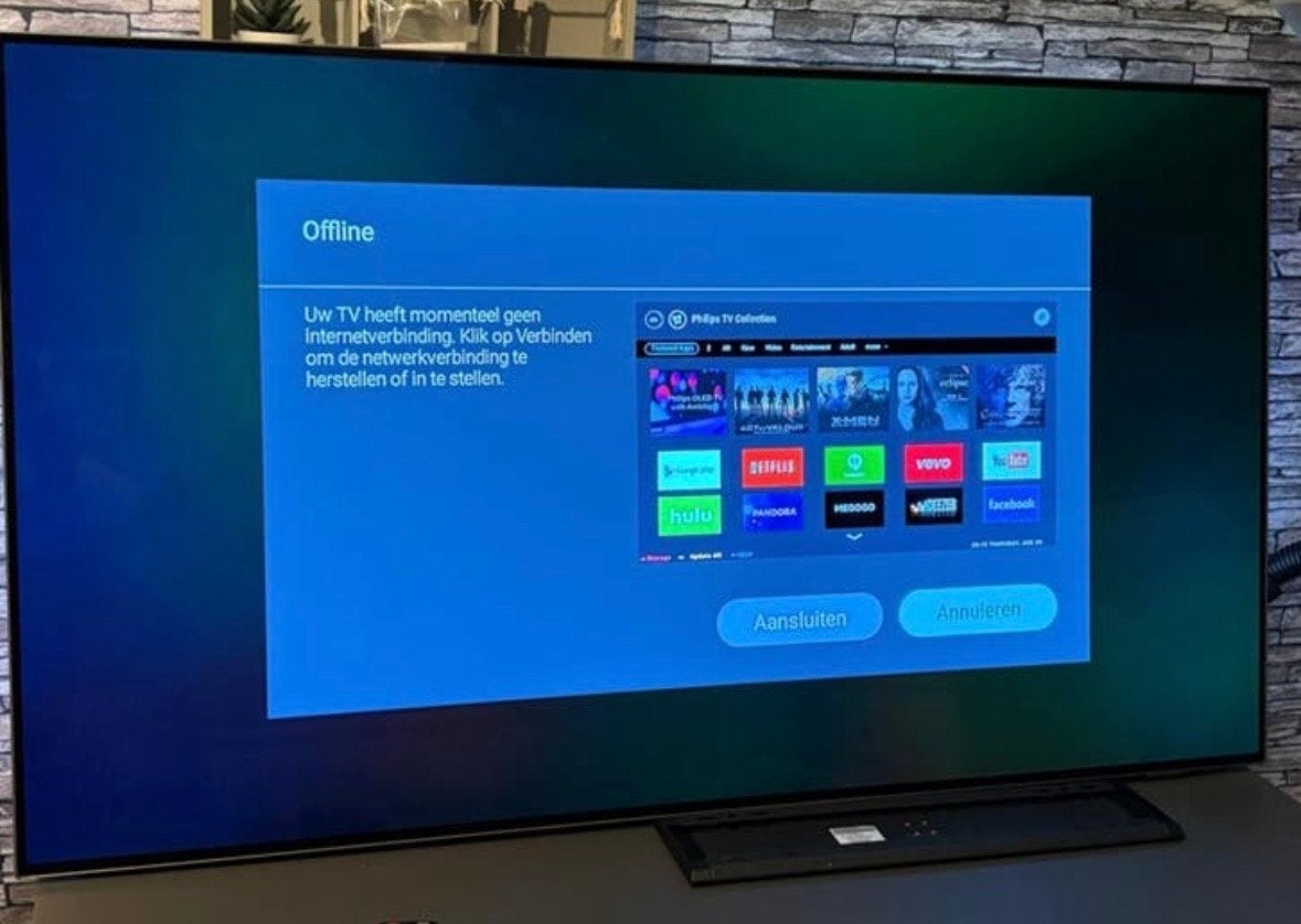 Philips 55OLED855/12 55 inch 4K OLED Smart TV, Ophalen, Philips, OLED, Zo goed als nieuw