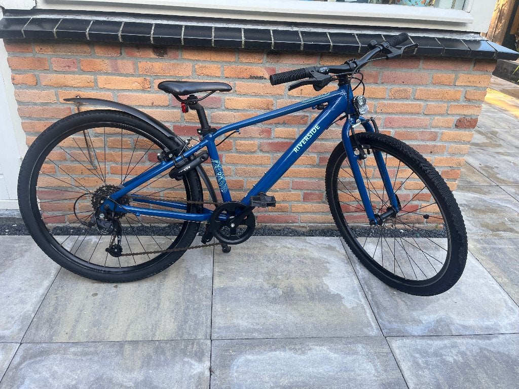 Riverside jongensfiets 7 tot 11 jaar, Riverside, Zo goed als nieuw, Handrem, Trommelrem