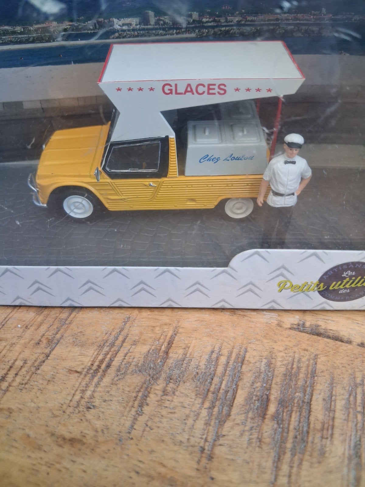 Citroën Méhari ijscowagen model - Atlas Collections, Overige merken, Auto, 1:32 tot 1:50, Nieuw