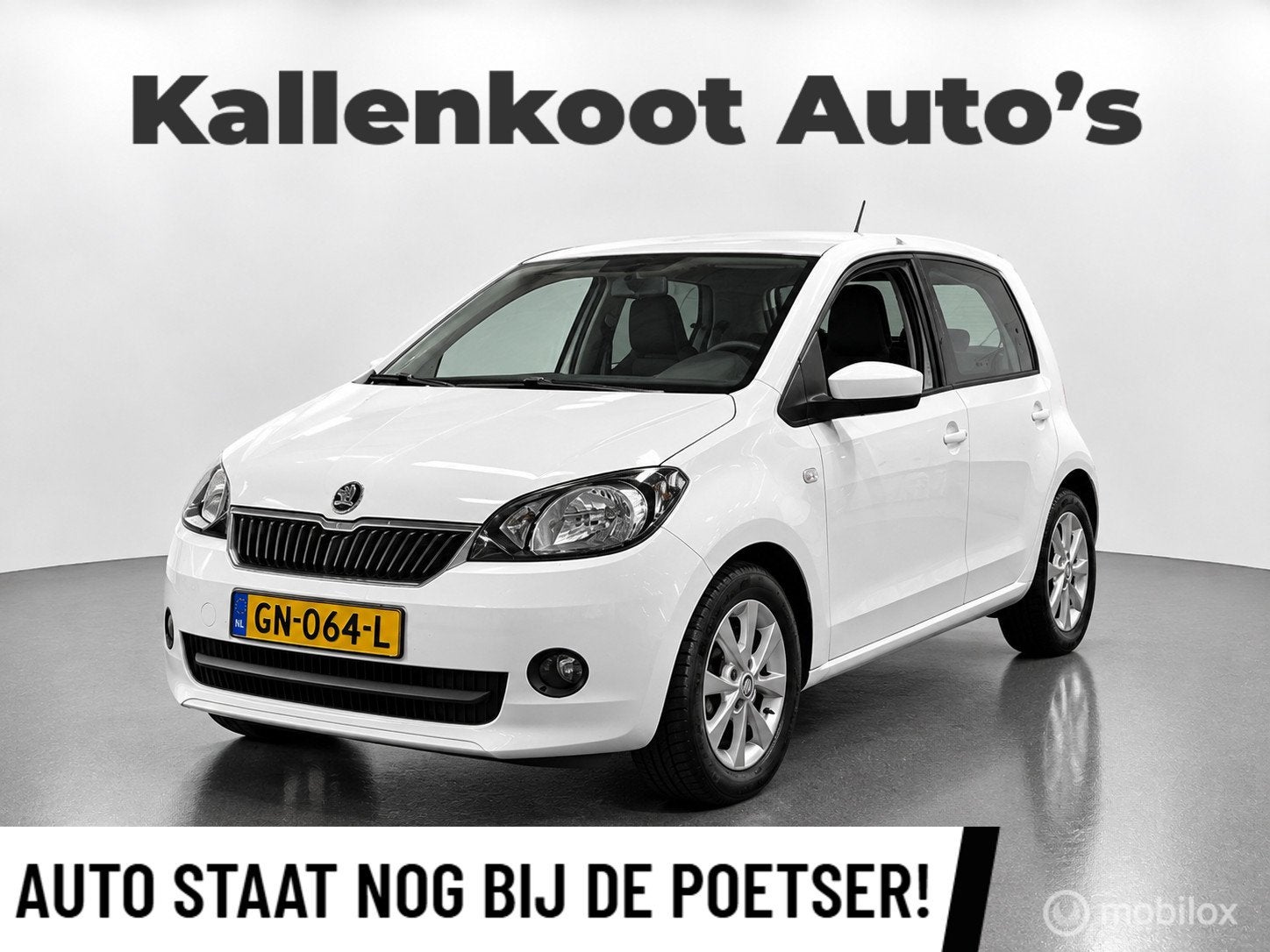 Skoda Citigo 1.0 Greentech Edition, 5-Drs, Navi, LMV, NAP!, Auto's, Voorwielaandrijving, Euro 5, Stof, Gebruikt