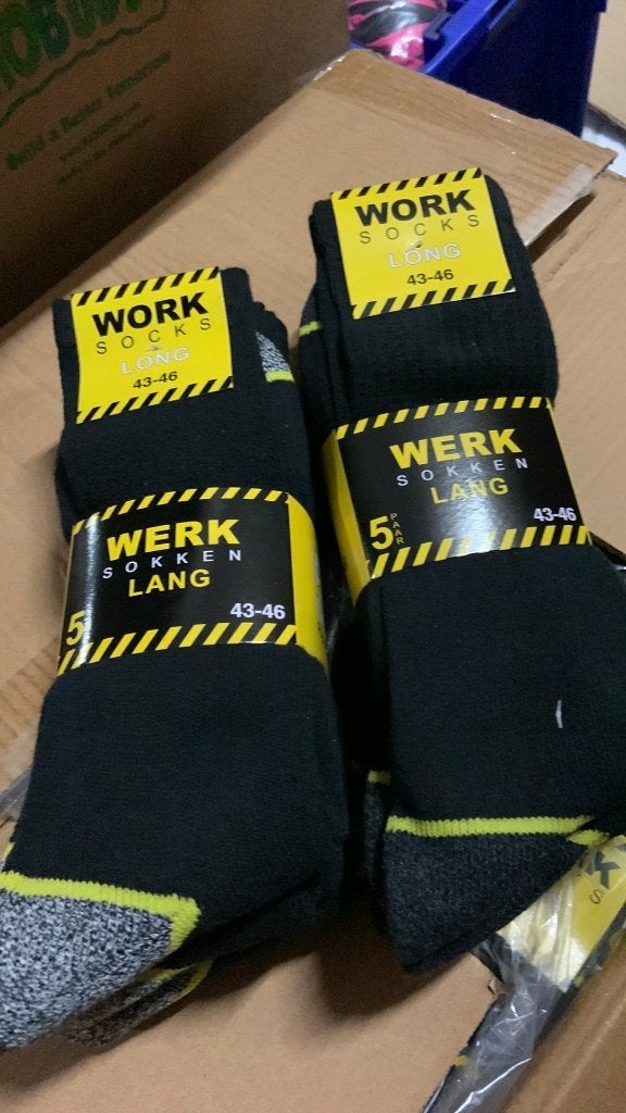 Partij Goedkope Werksokken lang, ., Nieuw, Ophalen of Verzenden, .