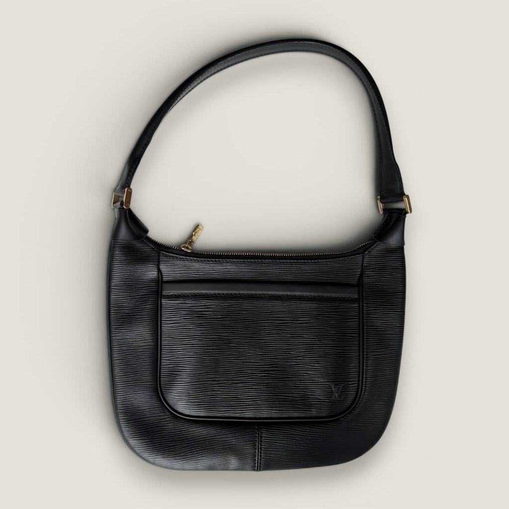 Louis Vuitton Matsy epi leer zwart, Zwart, Ophalen of Verzenden, Zo goed als nieuw, Louis Vuitton