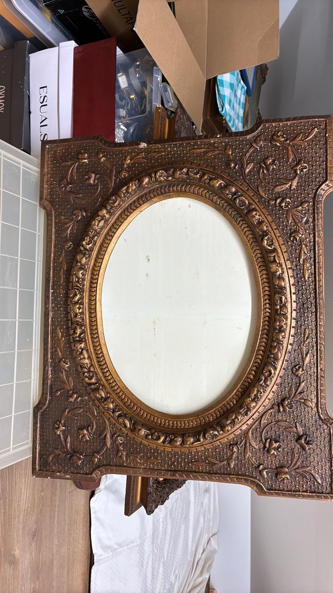 Unieke Antieke baroklijst, Ophalen, Ovaal, 50 tot 100 cm