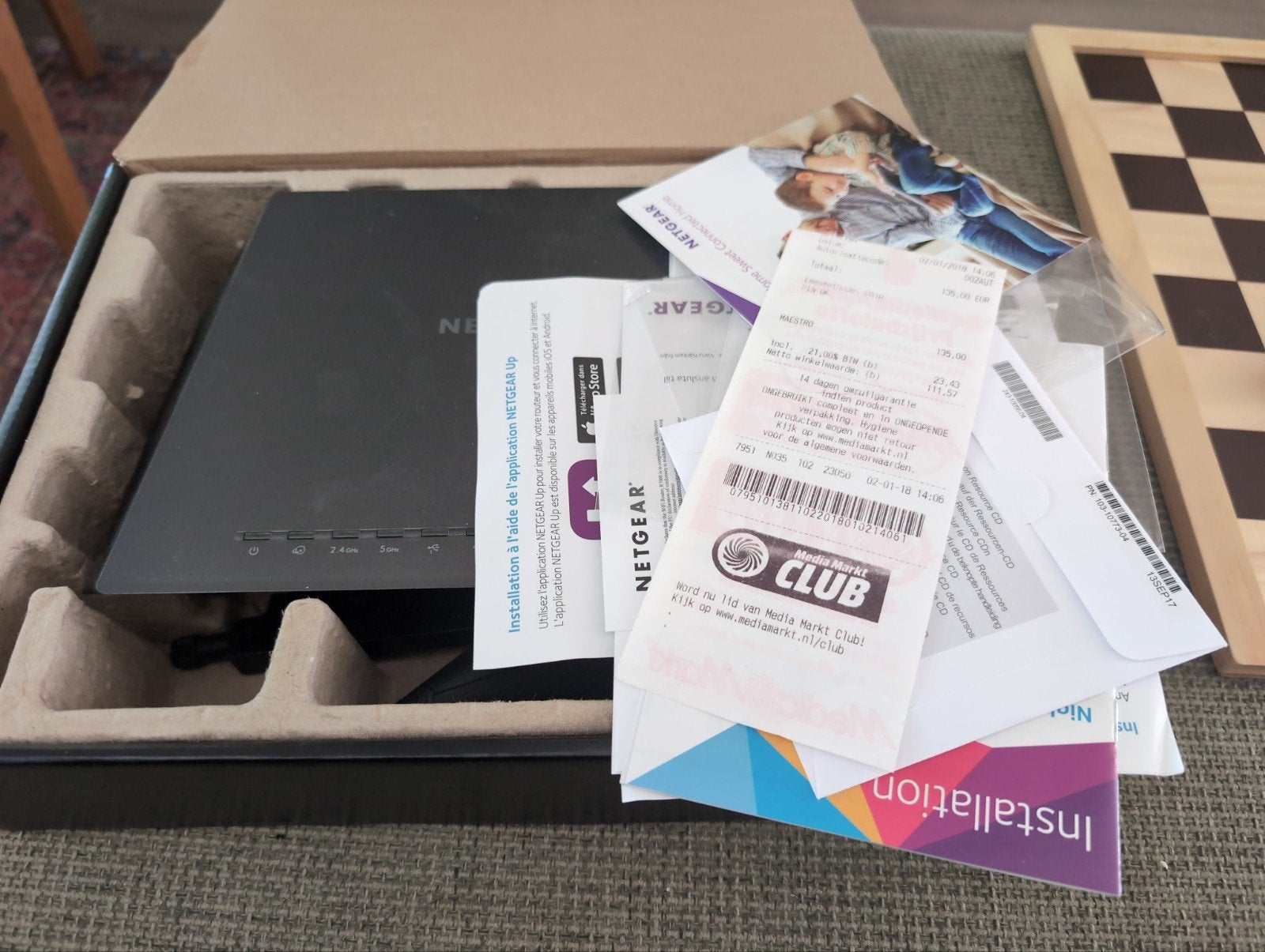 NETGEAR Nighthawk R7000 AC1900 Smart WiFi Router, Ophalen, Zo goed als nieuw, Router, NETGEAR