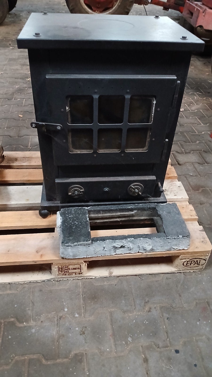 Houtkachel, Huis en Inrichting, Ophalen, Gebruikt, Hout, Houtkachel