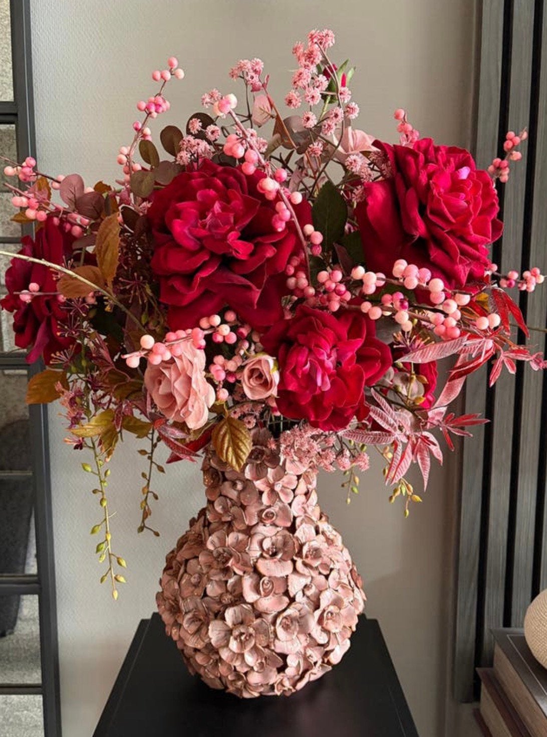Silk-ka boeket kunstbloemen, Ophalen of Verzenden, Nieuw