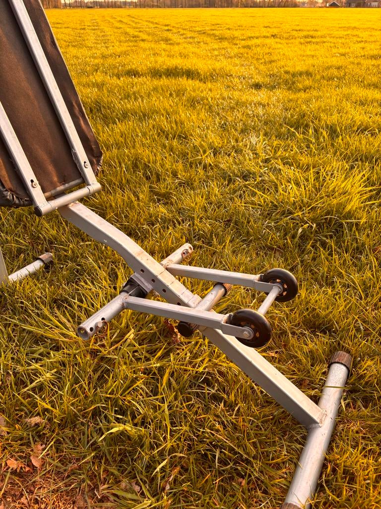 AB King Pro bench press bank, verstelbaar, Sport en Fitness, Ophalen, Gebruikt, Krachtstation, Buik