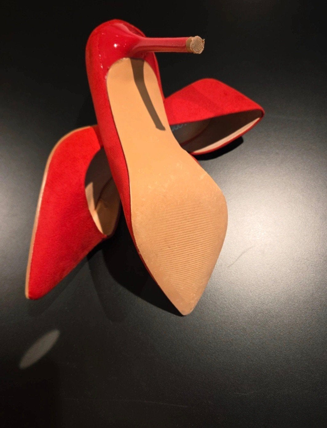 Stijlvolle rode pumps  maat 37, Pumps, Ophalen of Verzenden, Zo goed als nieuw, Rood