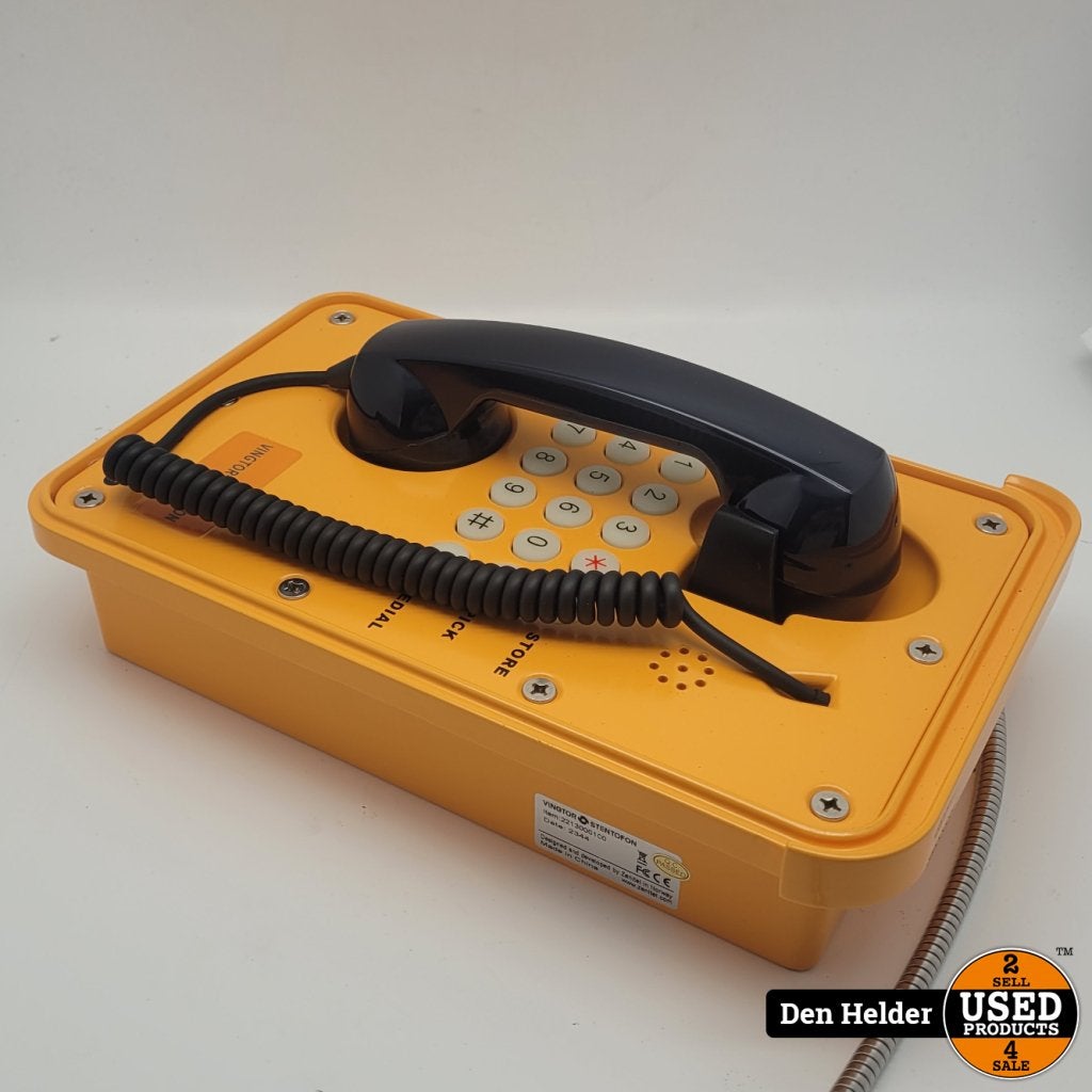 Vingtor Stentofon 2213000100 Bouwtelefoon - In Nette Staat, Flex Ltd., Zo goed als nieuw, https://flex.com/contact-us, Nobelstraat 10, 5807 GA Oostrum LB, Limburg, Nederland