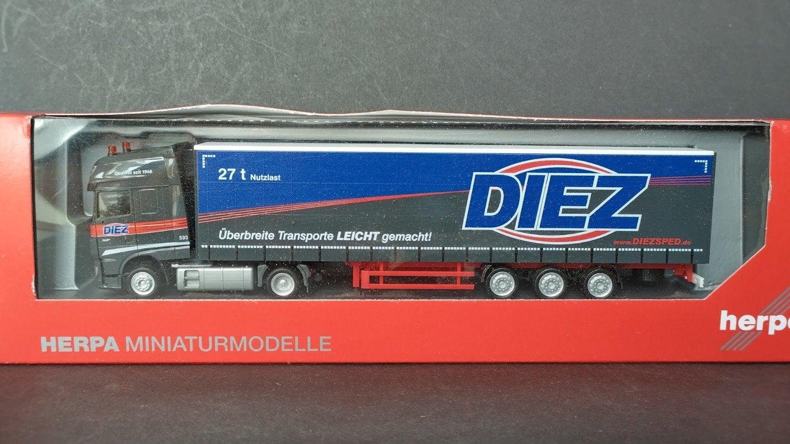 Daf XF Super Space Cab Diez 1:87 Herpa Pol, Verzenden, Nieuw, ., .