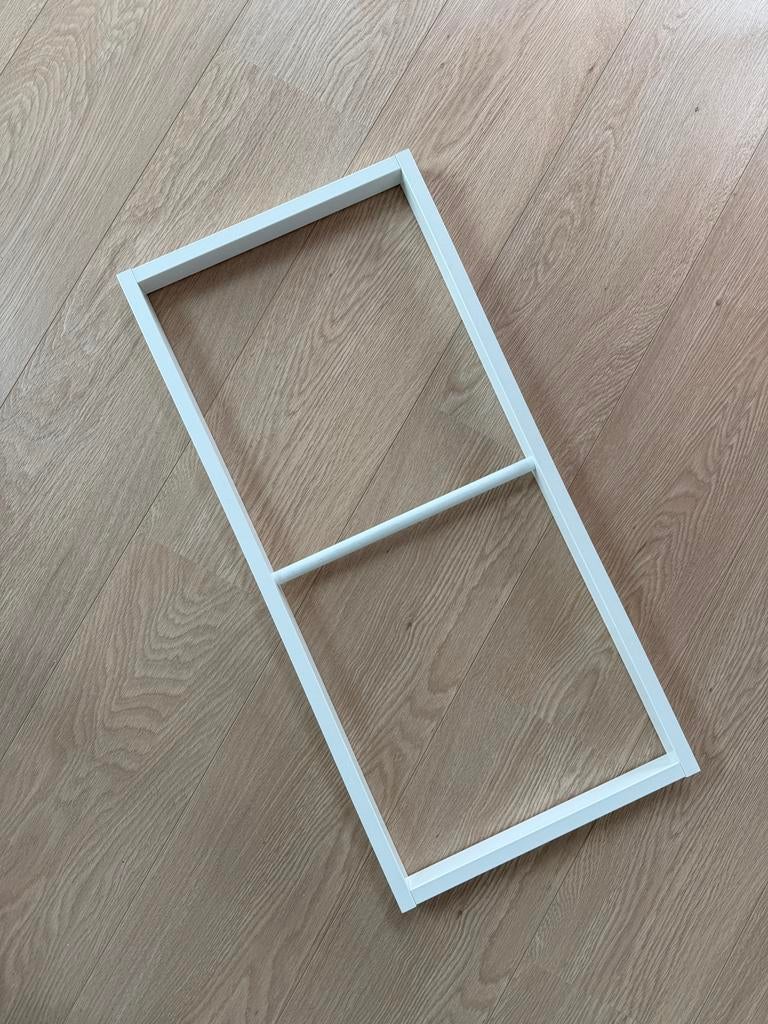 IKEA KOMPLEMENT clothes rail white for Pax wardrobe 75x35cm, Ophalen, 50 tot 100 cm, Zo goed als nieuw, 150 tot 200 cm