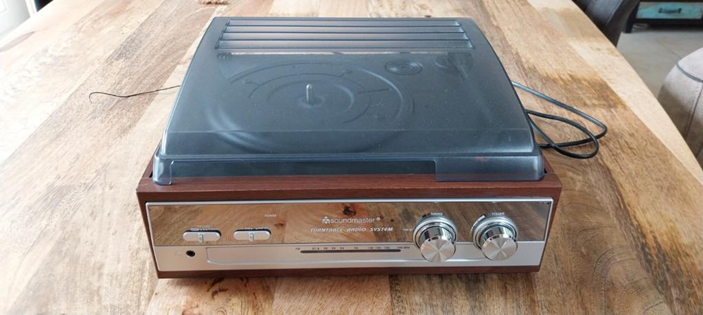 Soundmaster platenspeler met radio, Ophalen, Overige merken