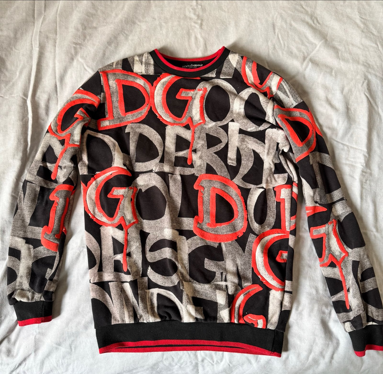 Dolce & Gabbana Zeldzame Sweater S/M, Ophalen of Verzenden, Zo goed als nieuw, Maat 48/50 (M), Meerkleurig