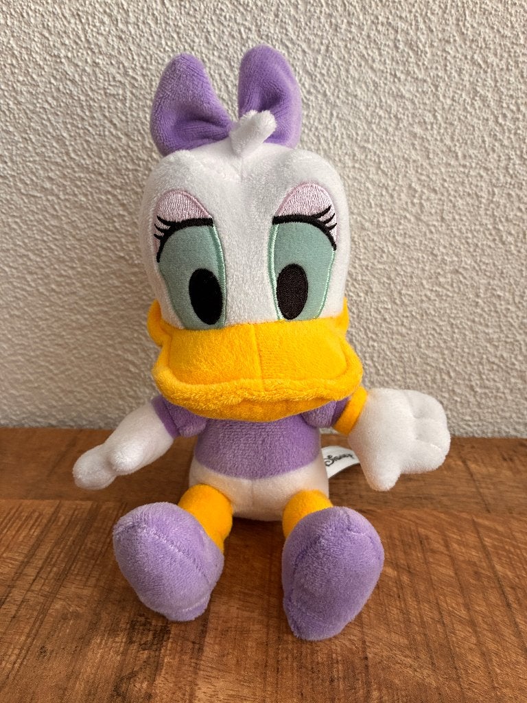 Disney knuffel Katrien Duck. 22 cm. ZGAN. (meer op FOTO's), Disney, Disney, Ophalen of Verzenden, Zo goed als nieuw
