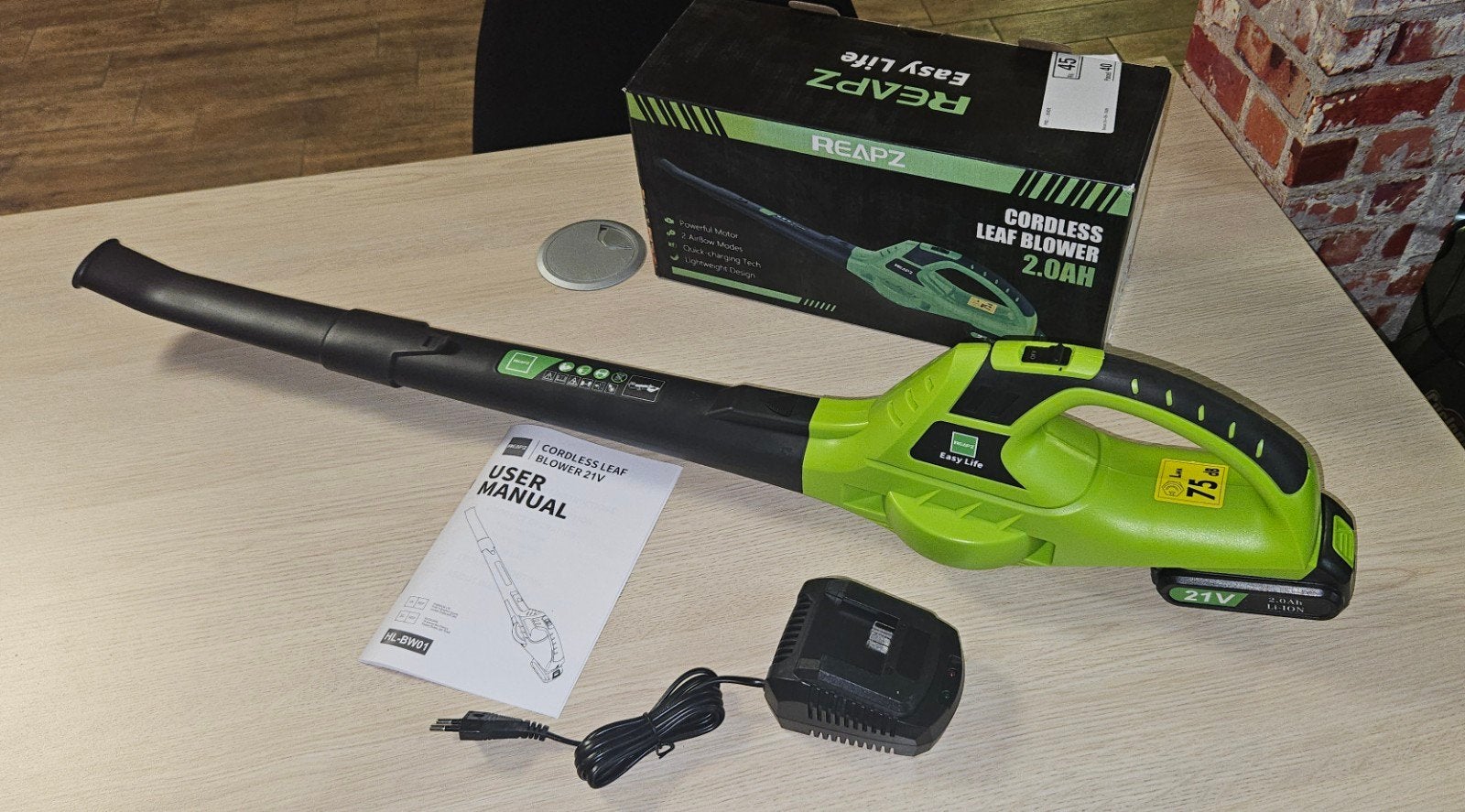 Nieuwe Draadloze Bladblazer 21V - Krachtig en Lichtgewicht, Tuin en Terras, Ophalen of Verzenden, Nieuw