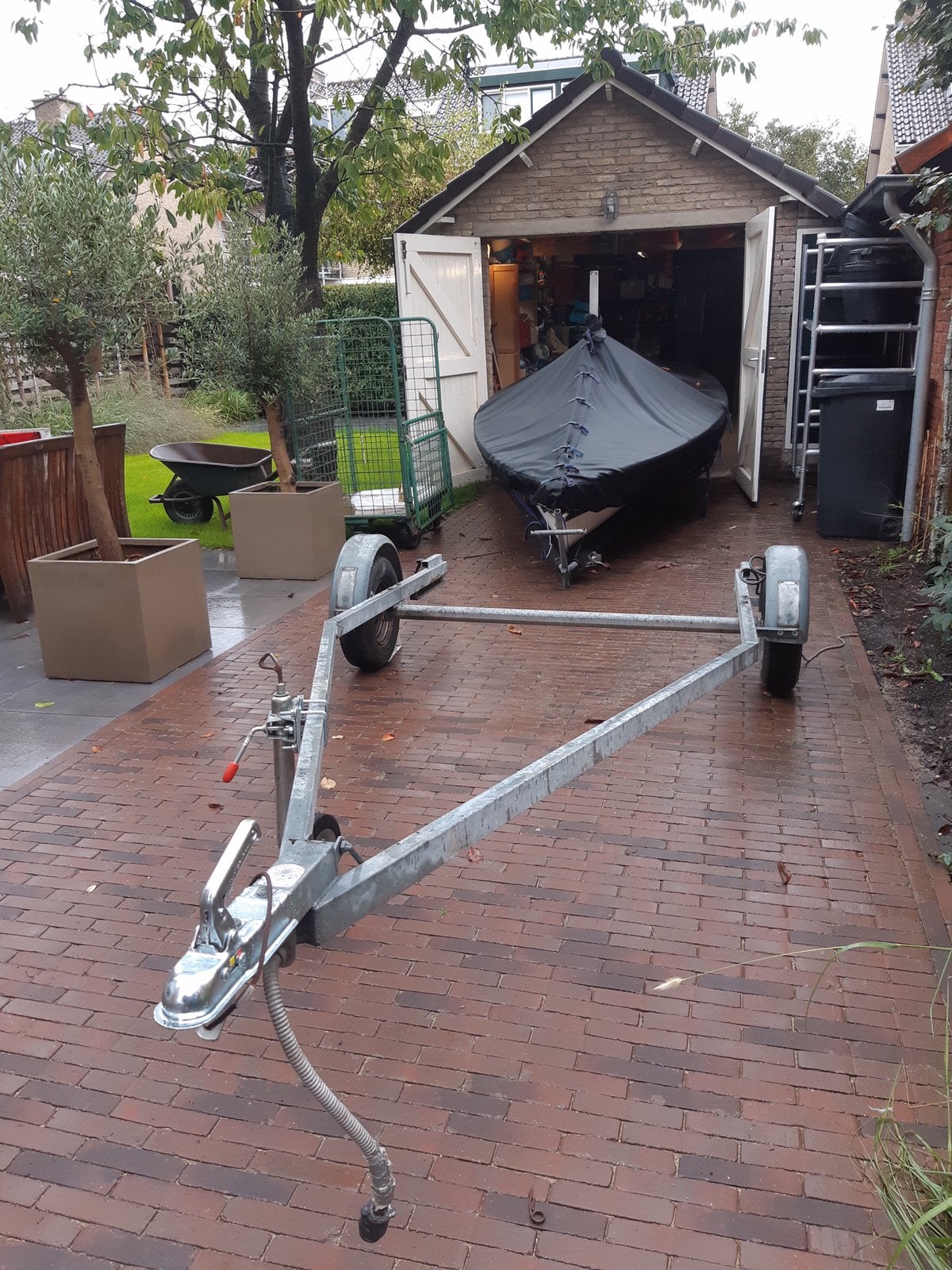 Int. 505, open zwaardboot, Gebruikt, 2 m, 120 cm, Ophalen