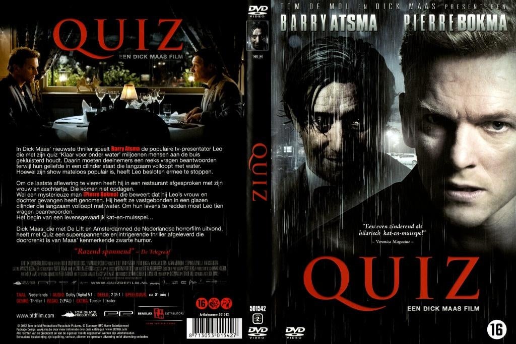Quiz, Vanaf 16 jaar, Ophalen of Verzenden, Zo goed als nieuw, Komedie