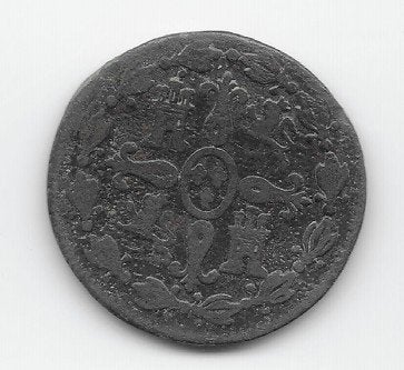 Spanje 4 maravedis 1829 KM# 489.2, Ophalen of Verzenden, Overige landen, Losse munt