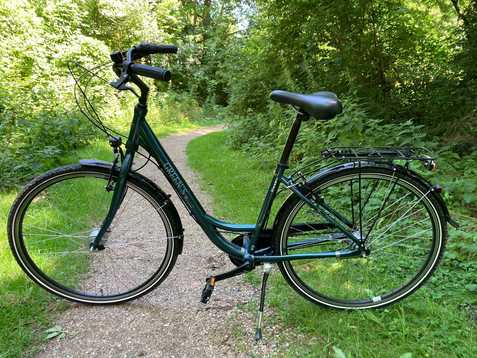 Splinternieuwe fiets 5 keer op gereden 28 inch 45cm, Terugtraprem, Versnellingen, Nieuw, Minder dan 47 cm